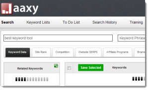 Jaaxy keyword tool