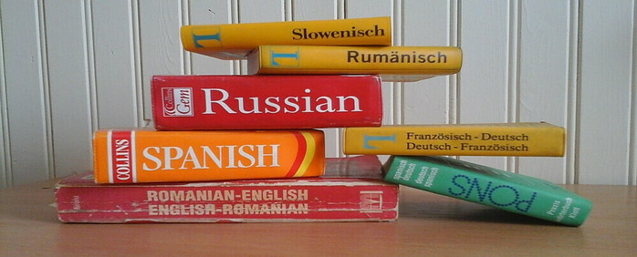 different language dictionaries