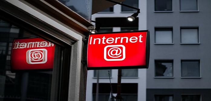 internet sign